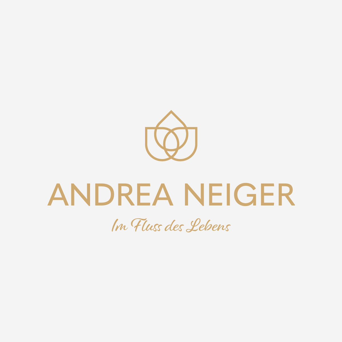 Simon Baumann Design Grafik Logo Andrea Neiger, Meiringen