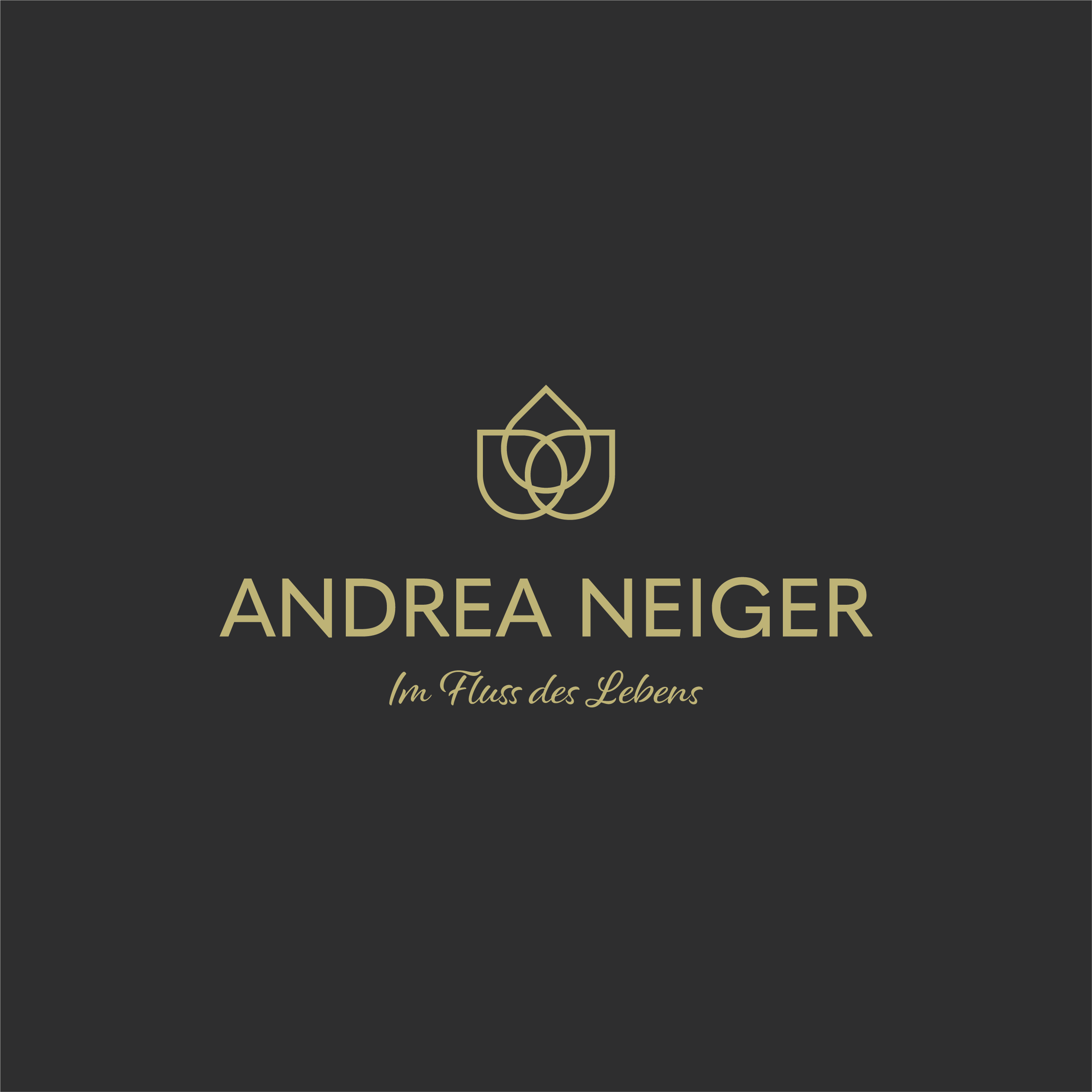 Simon Baumann Grafik Logo Gestaltung Design Andrea Neiger Yoga Meiringen
