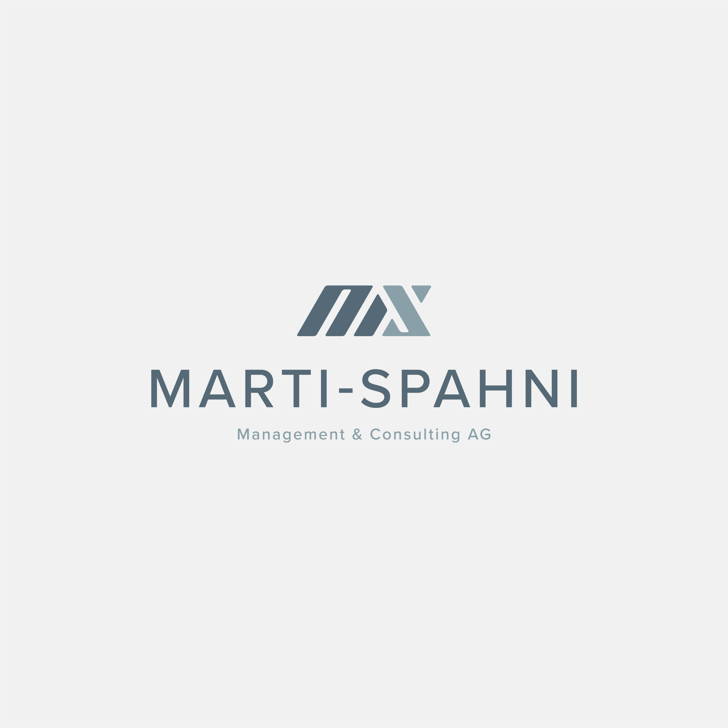 Simon Baumann Grafik Logo Gestaltung Design Marti und Spahni Zug